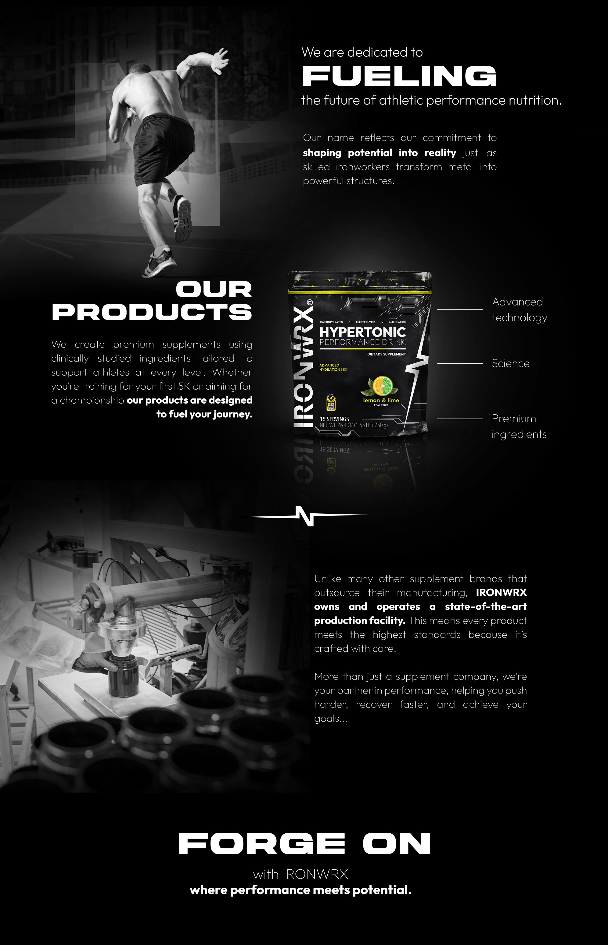 Supplements for athletic performance nutrition that we sell