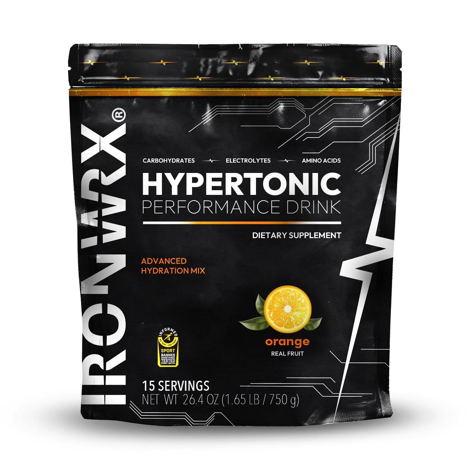 IRONWRX high-carb drink mix that we offer online