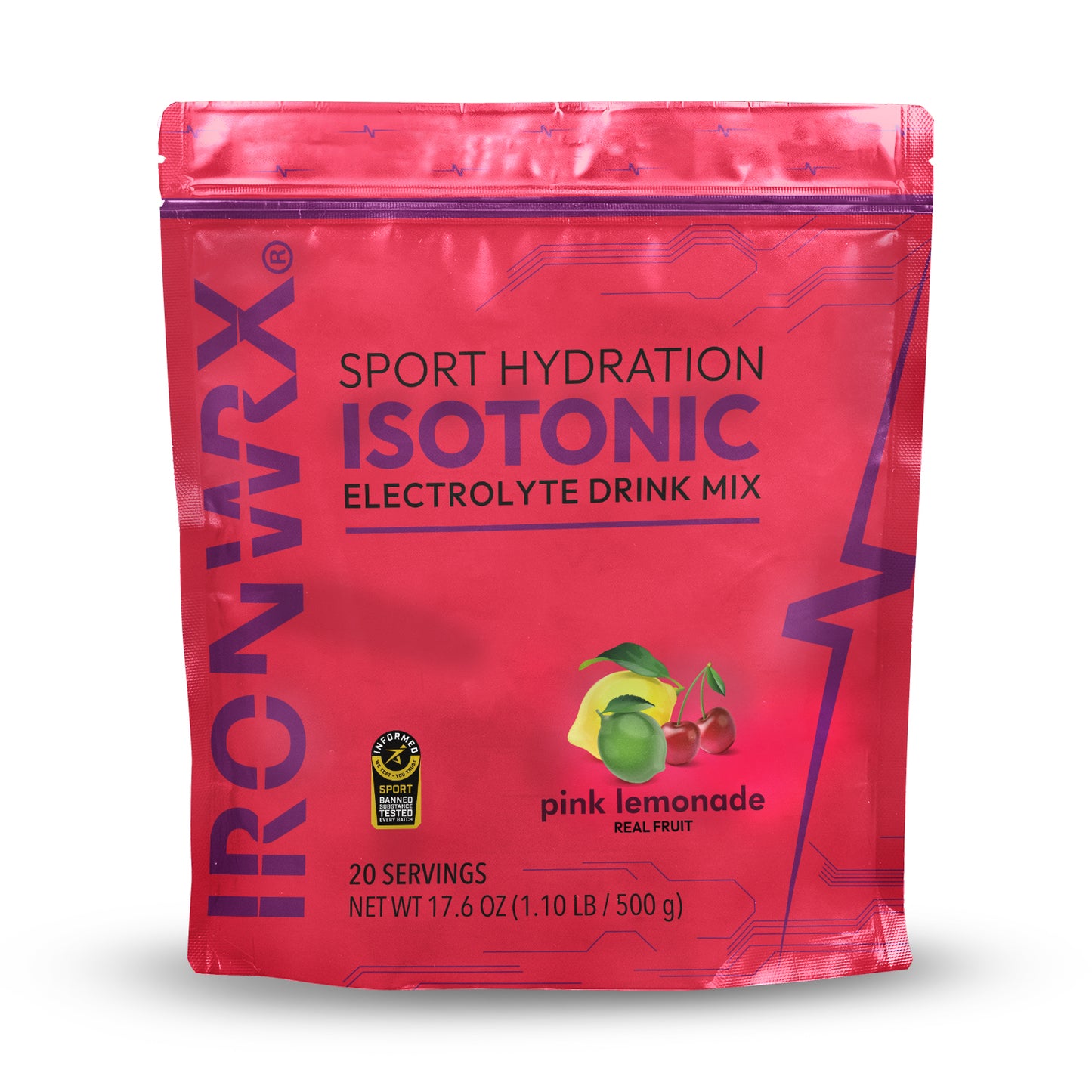 IRONWRX Isotonic Electrolyte Drink Mix