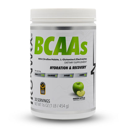 IRONWRX BCAAs with L-Glutamine & Citrulline Malate