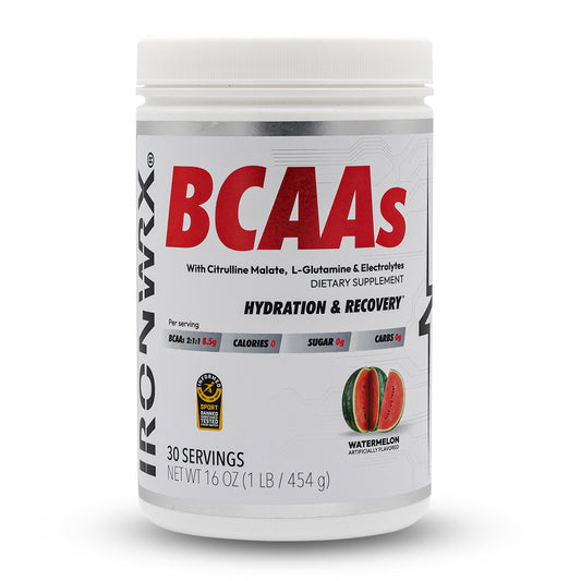 IRONWRX BCAAs with L-Glutamine & Citrulline Malate
