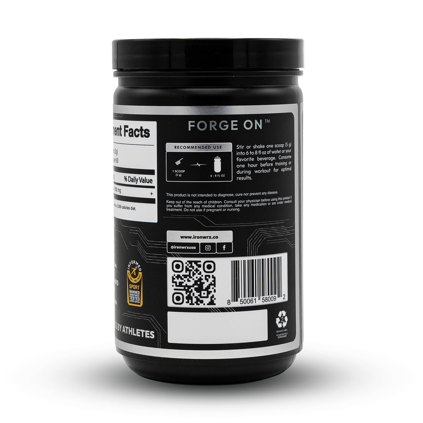 IRONWRX Creatine Monohydrate