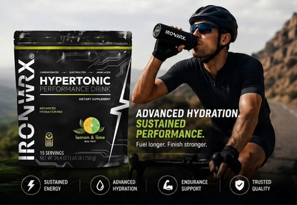 Hypertonic Performance Hydration Drink Mix – Electrolytes, Carbs, Amino Acids | IRONWRX